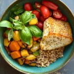 What to eat on Lent colorful vegetable bowl.